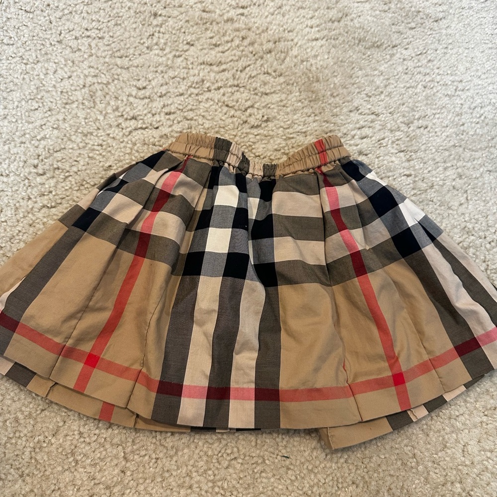 Burberry Girls Toddler Skirt Size 18 Months